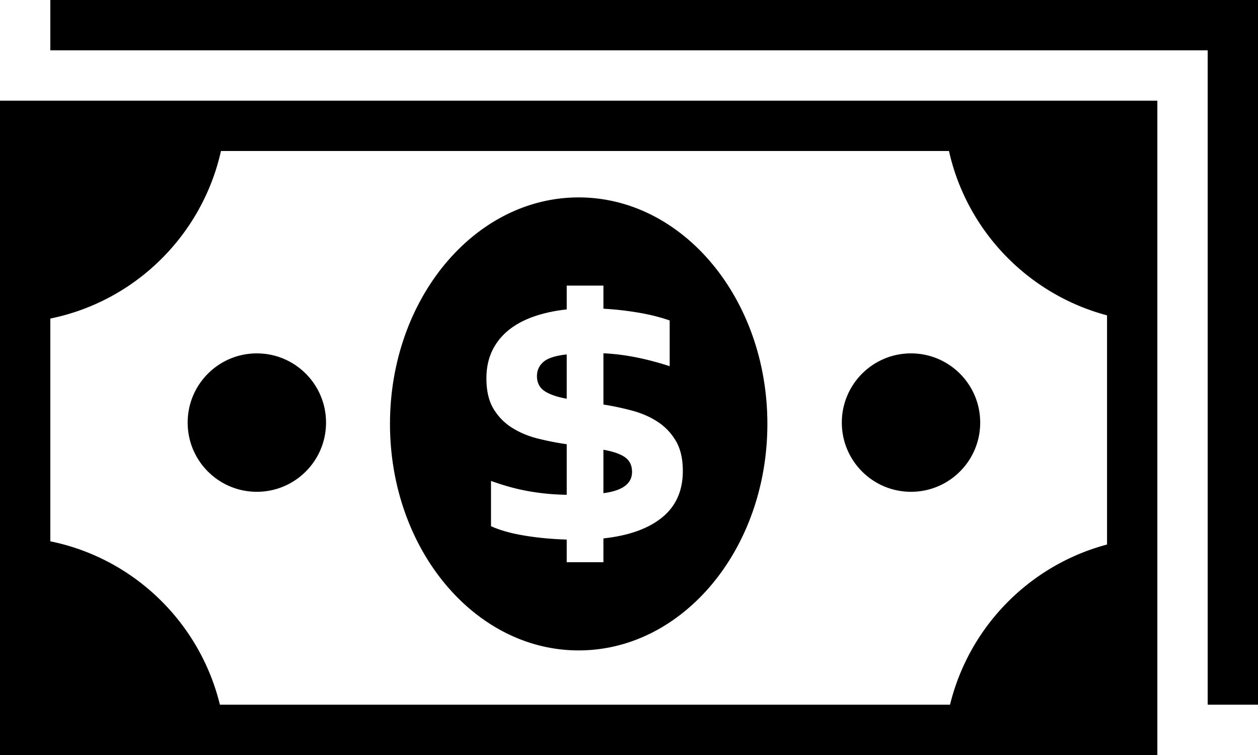 Dollar Paper Bills Stencil Svg Design File Free Vectors